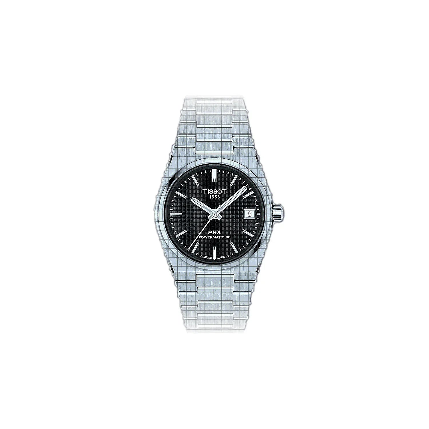 Tissot T-Classic PRX Powermatic 80 35mm 35mm Black