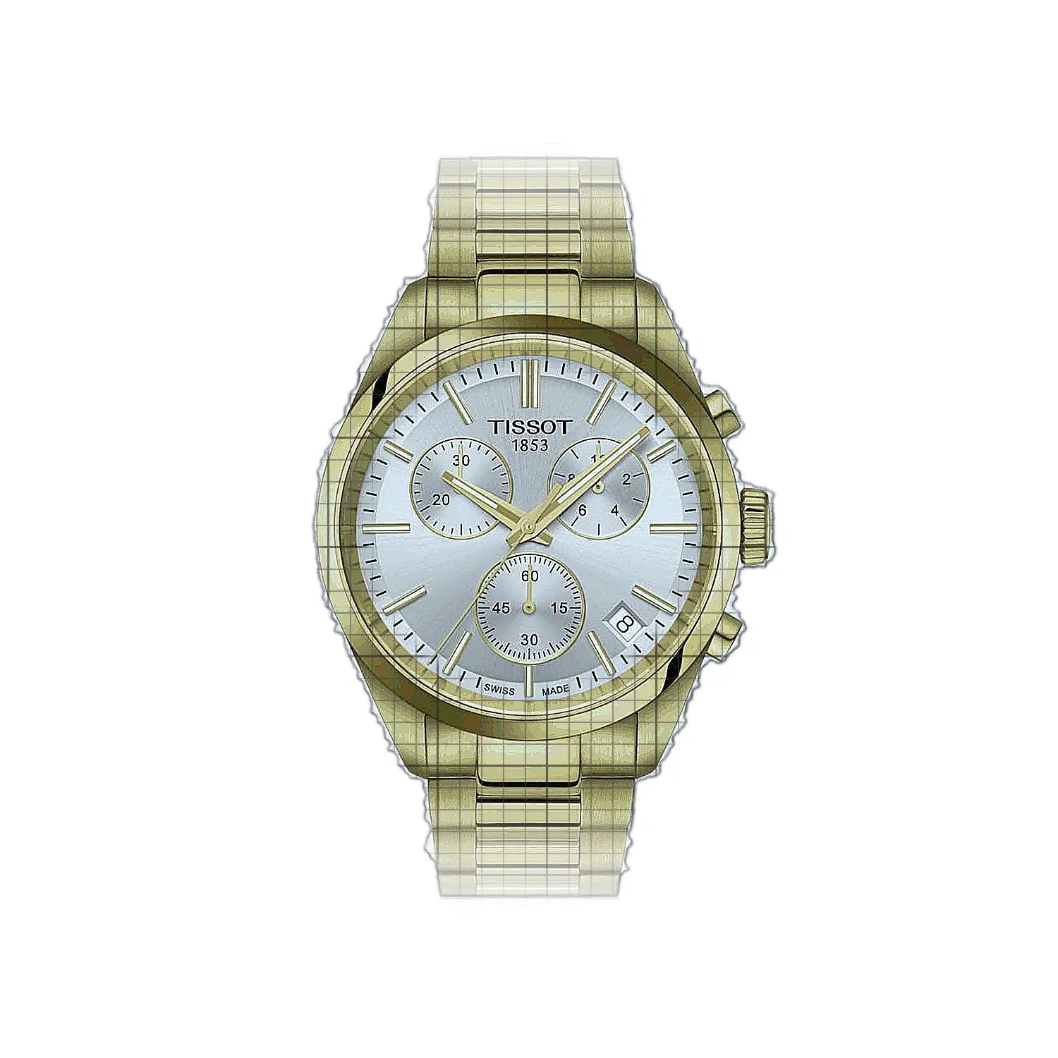 Tissot T-Classic PR 100 Chronograph 40mm Silver