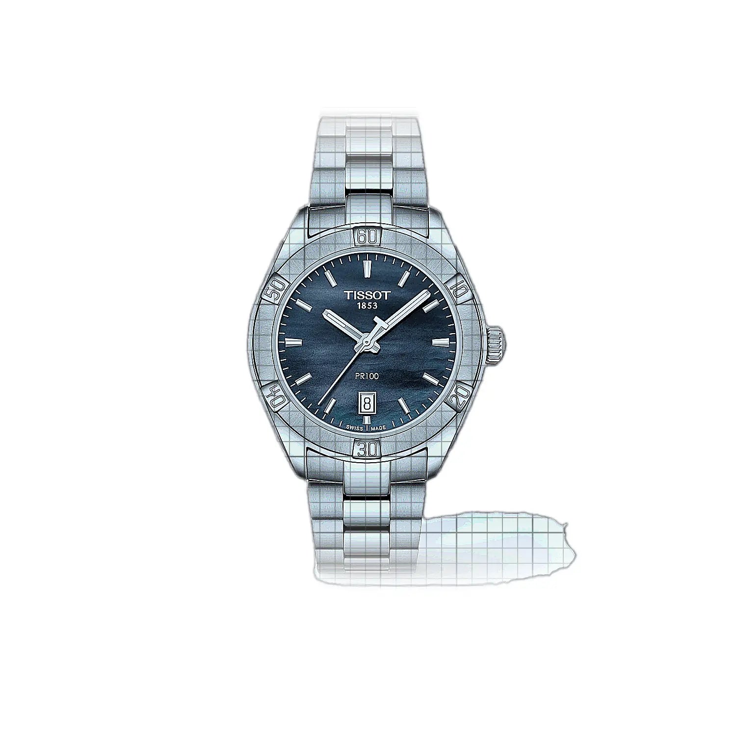 Tissot T-Classic PR 100 Sport Chic Lady T1019101112100