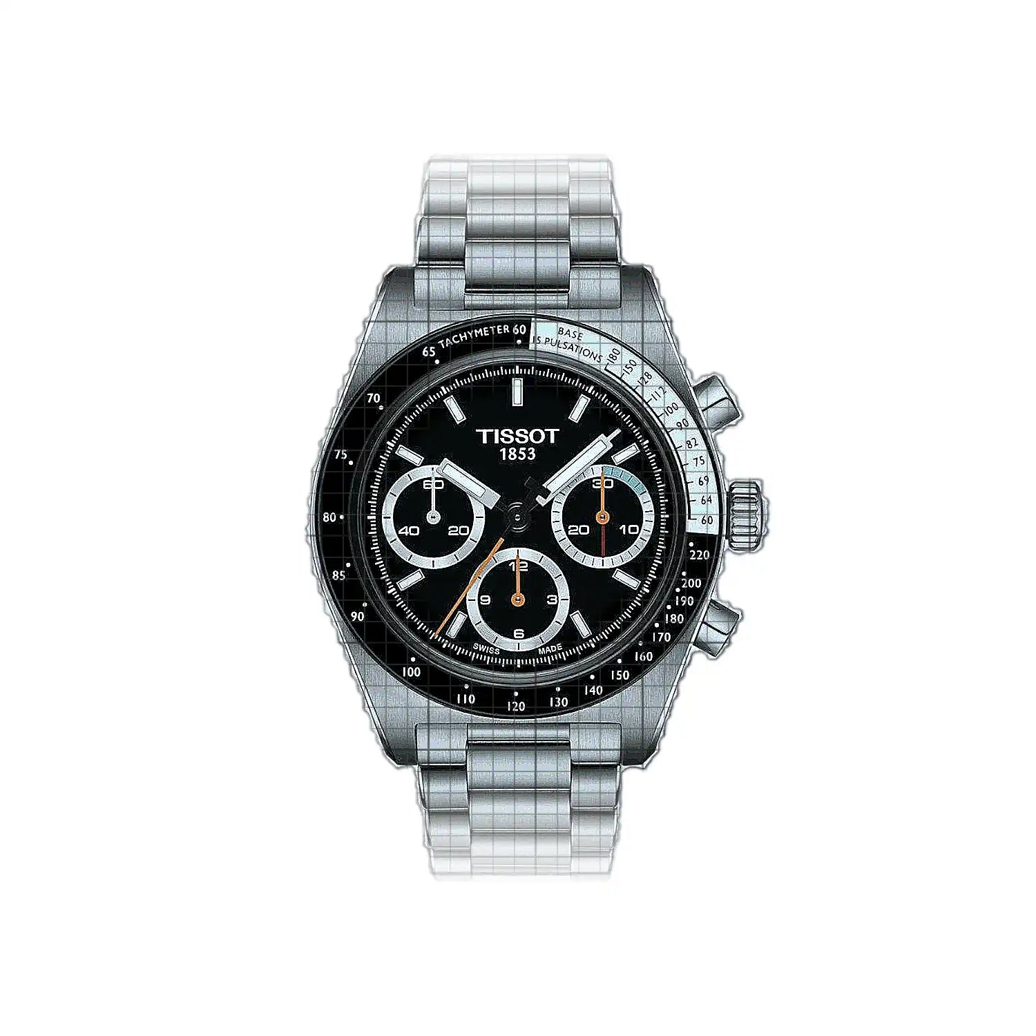 Tissot T-Classic PR 516 Mechanical Chronograph 41mm Black