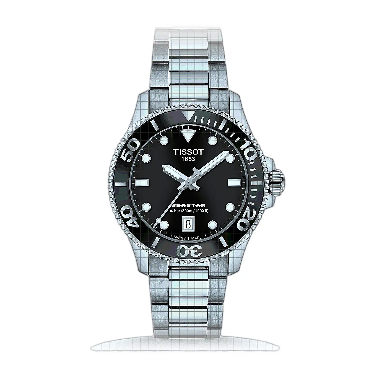 Tissot T-Sport Seastar 1000 36mm Black