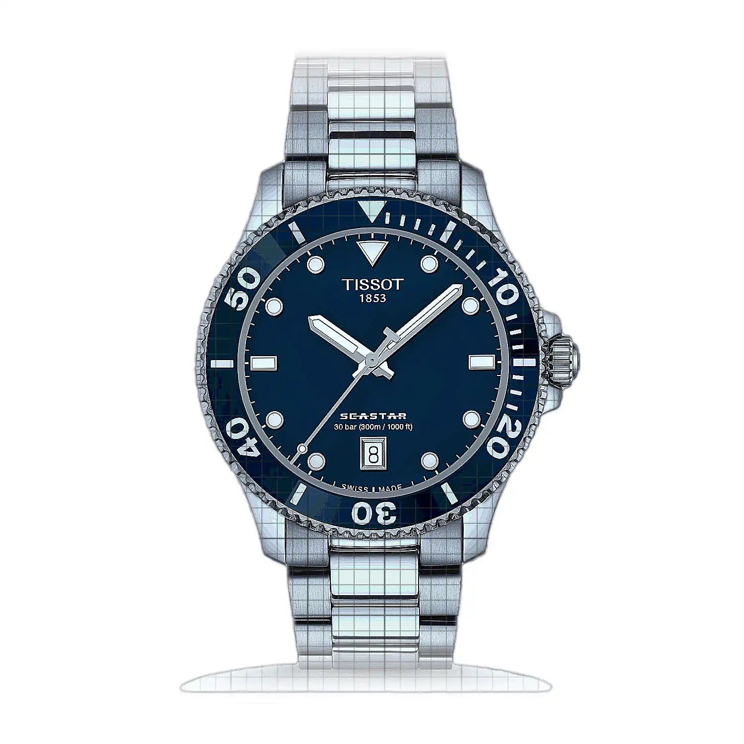 Tissot T-Sport Seastar 1000 40mm Blue