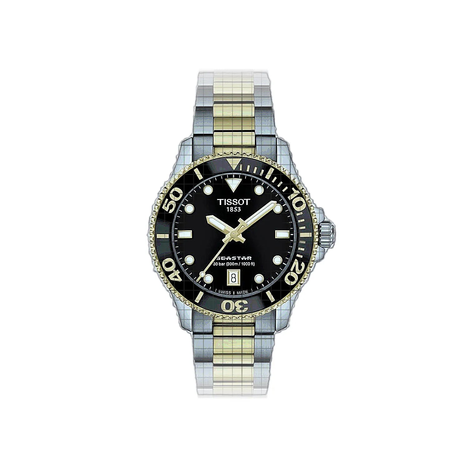 Tissot T-Sport Seastar 1000 Powermatic 80 36 MM 36mm Black