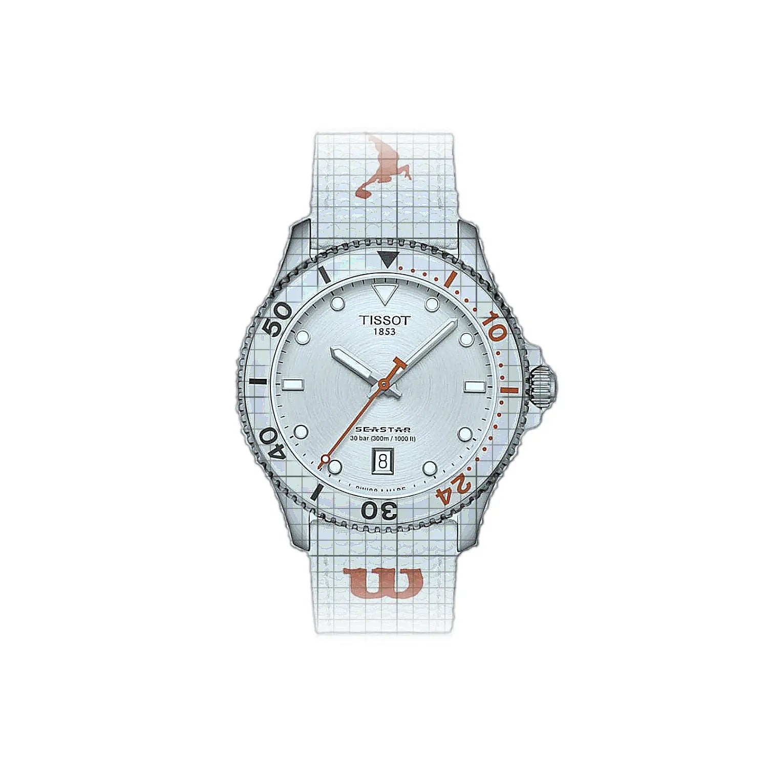 Tissot T-Sport Seastar Wilson WNBA 40mm White