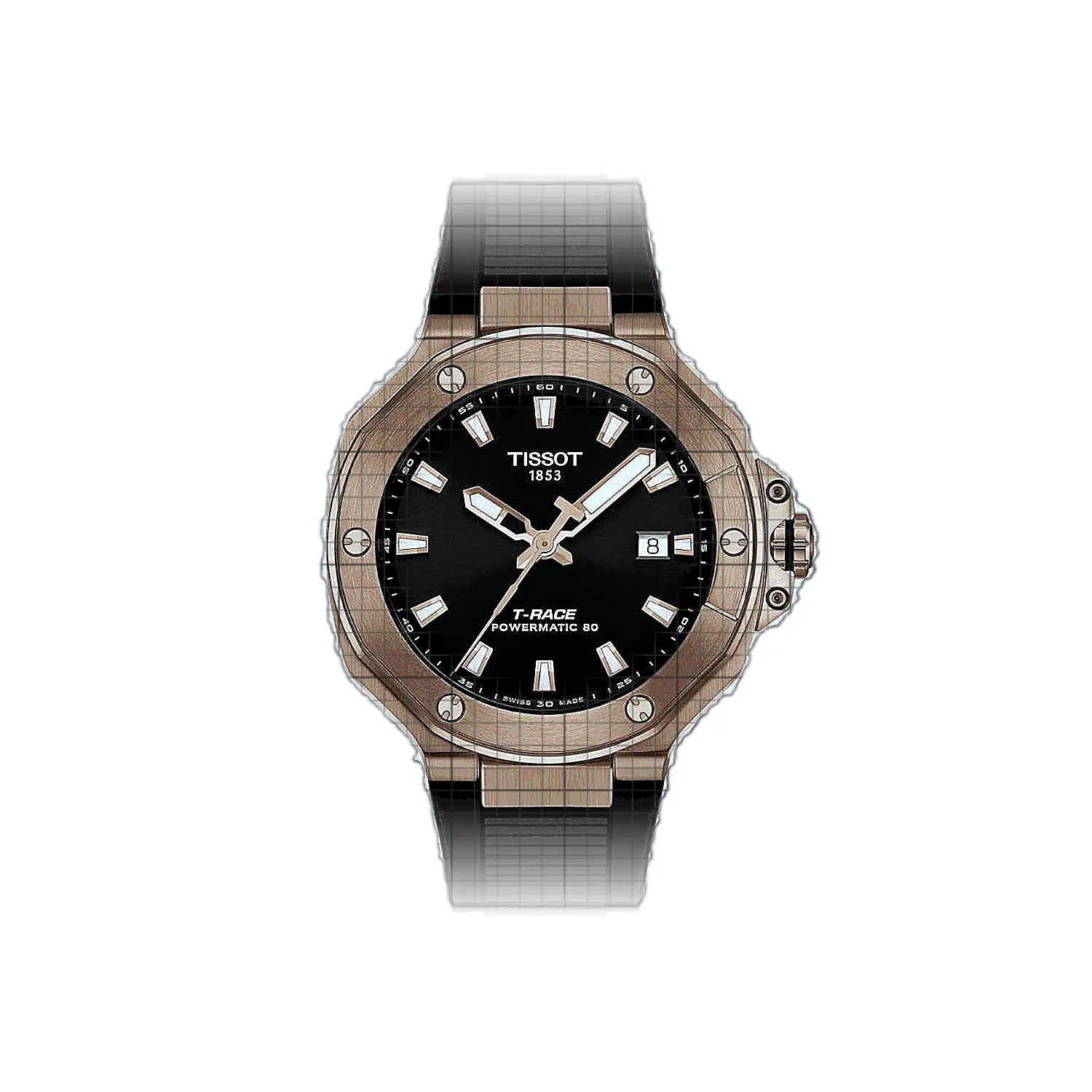 Tissot T-Sport T-Race Powermatic 80 41mm 41mm Black