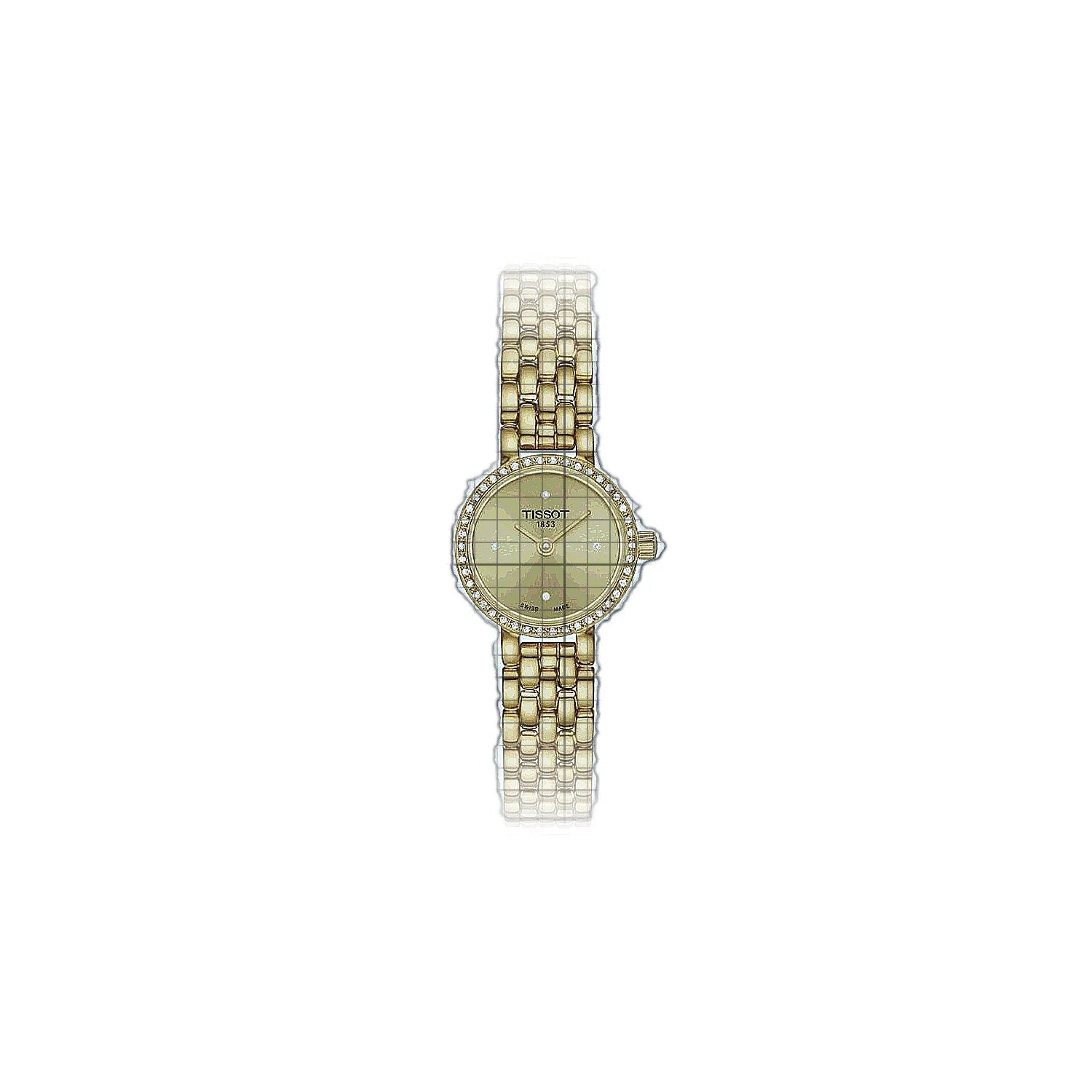 Tissot T-Trend Lovely 20mm Gold
