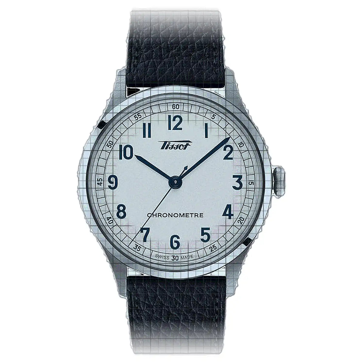Tissot Heritage 39mm white dial  T142.464.16.032.00 