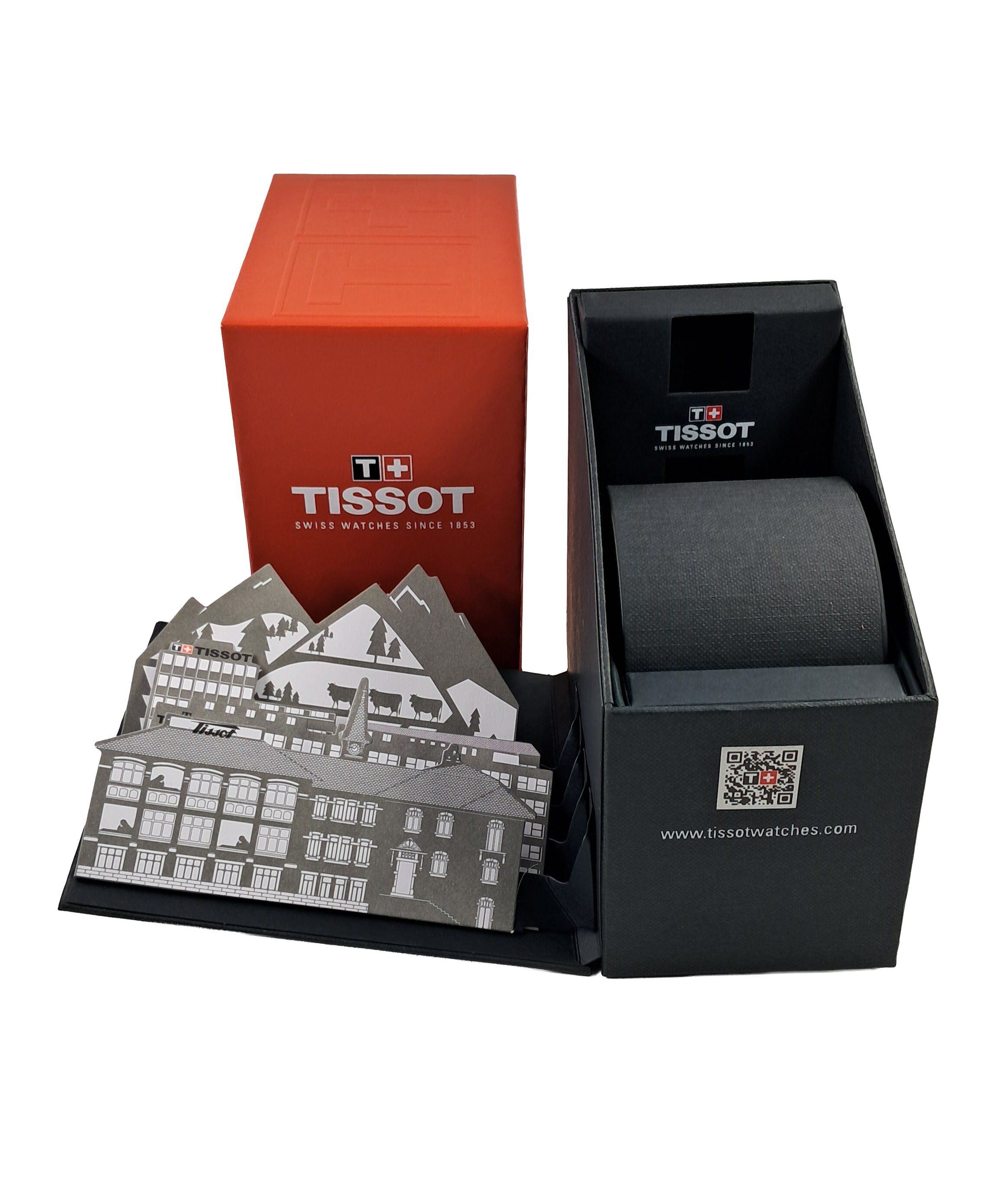 Tissot Watch Box with Pillow and Outer Carton