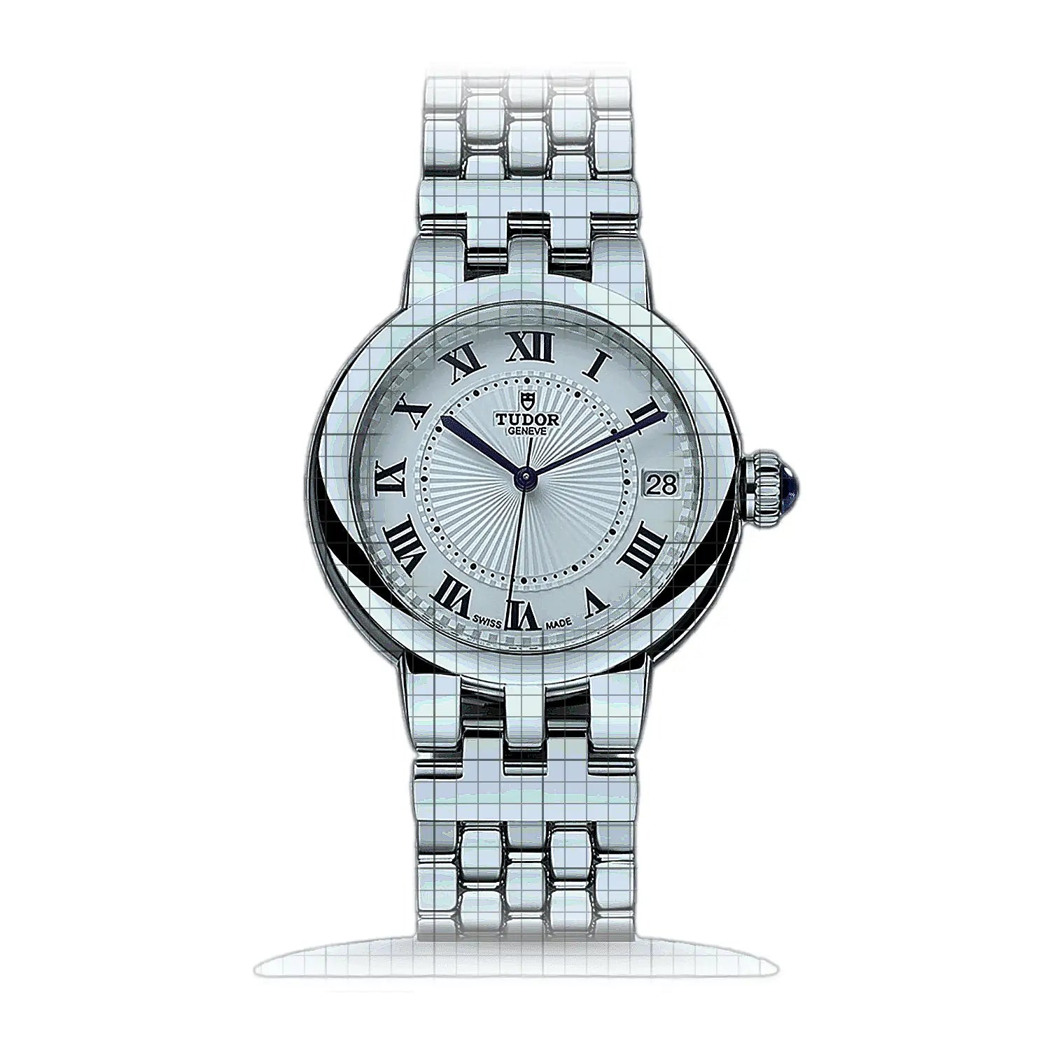Tudor Clair de Rose 34mm Opaline