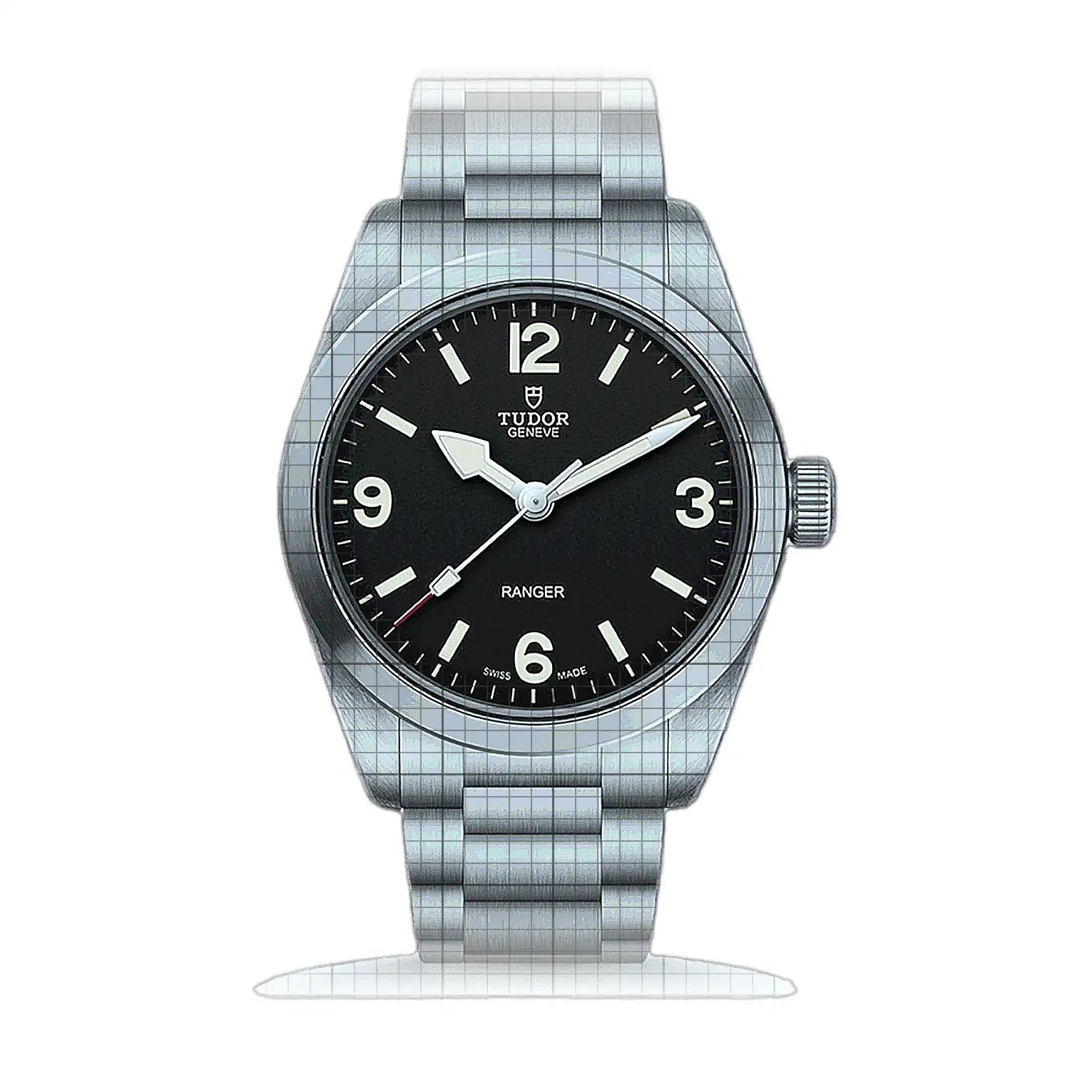 Tudor Ranger 36mm Black
