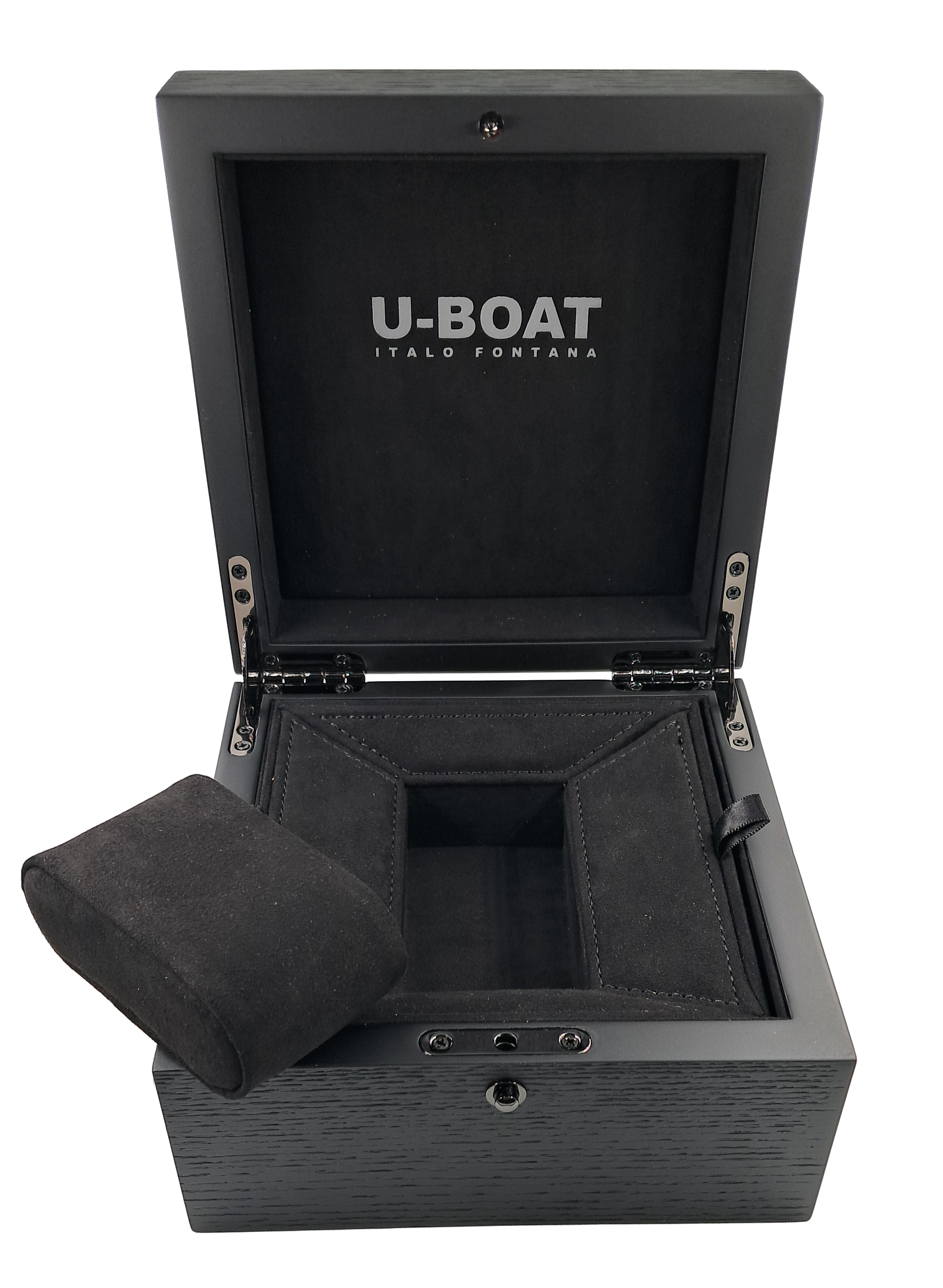 U-Boat Wooden Watch Box with Pillow