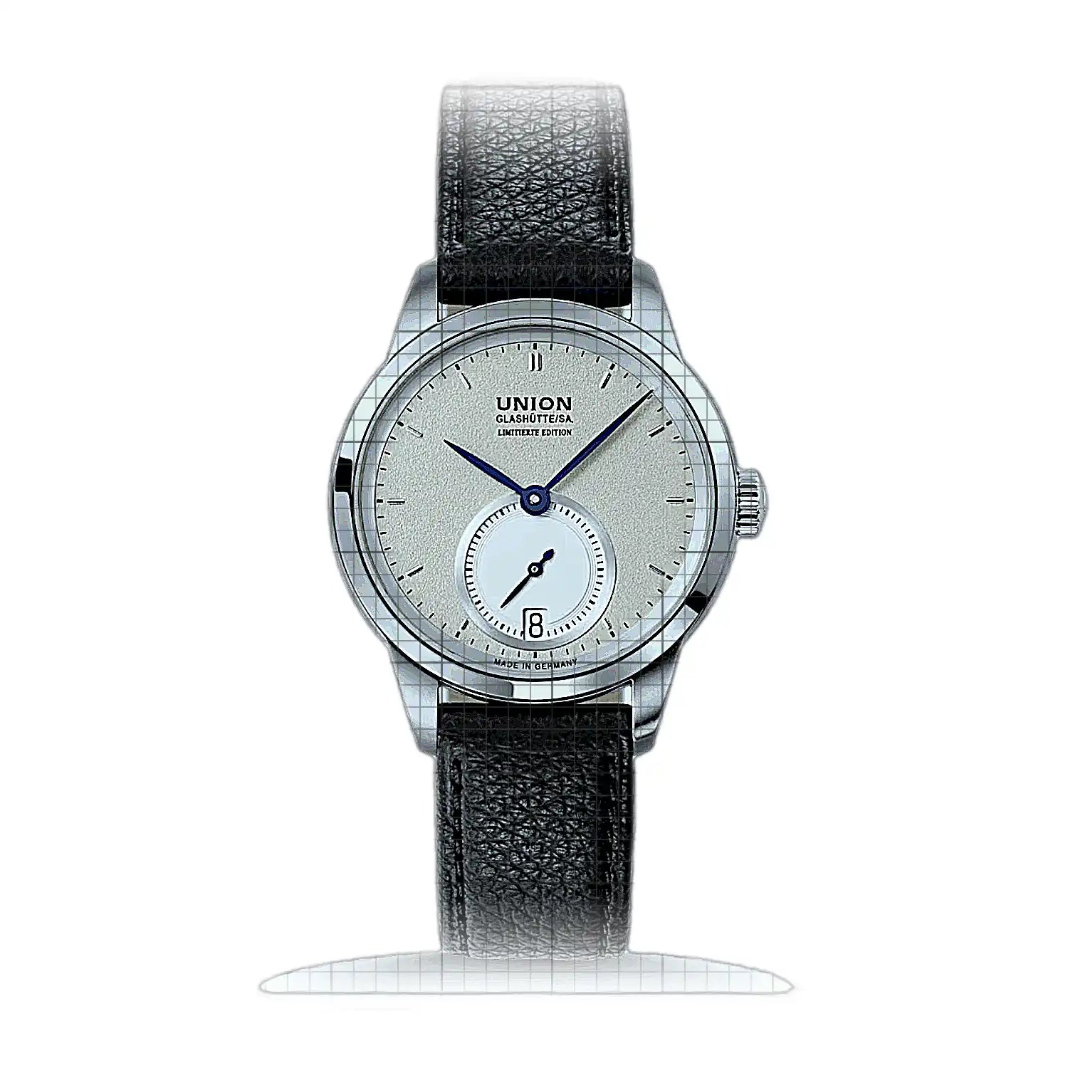 UNION Glashutte 1893 Johannes Durrstein Anniversary Edition D007.228.16.021.09 Beige Dial Stainless steel 34mm Watch