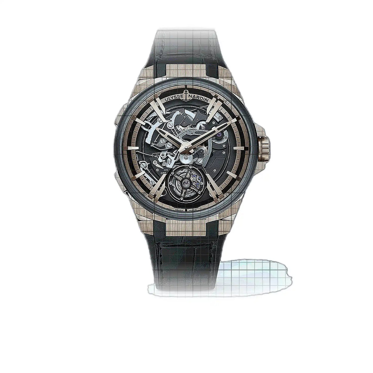 Ulysse Nardin Blast 6215-400/02 Skelettzifferblatt Roségold, Titan 45 mm Uhr