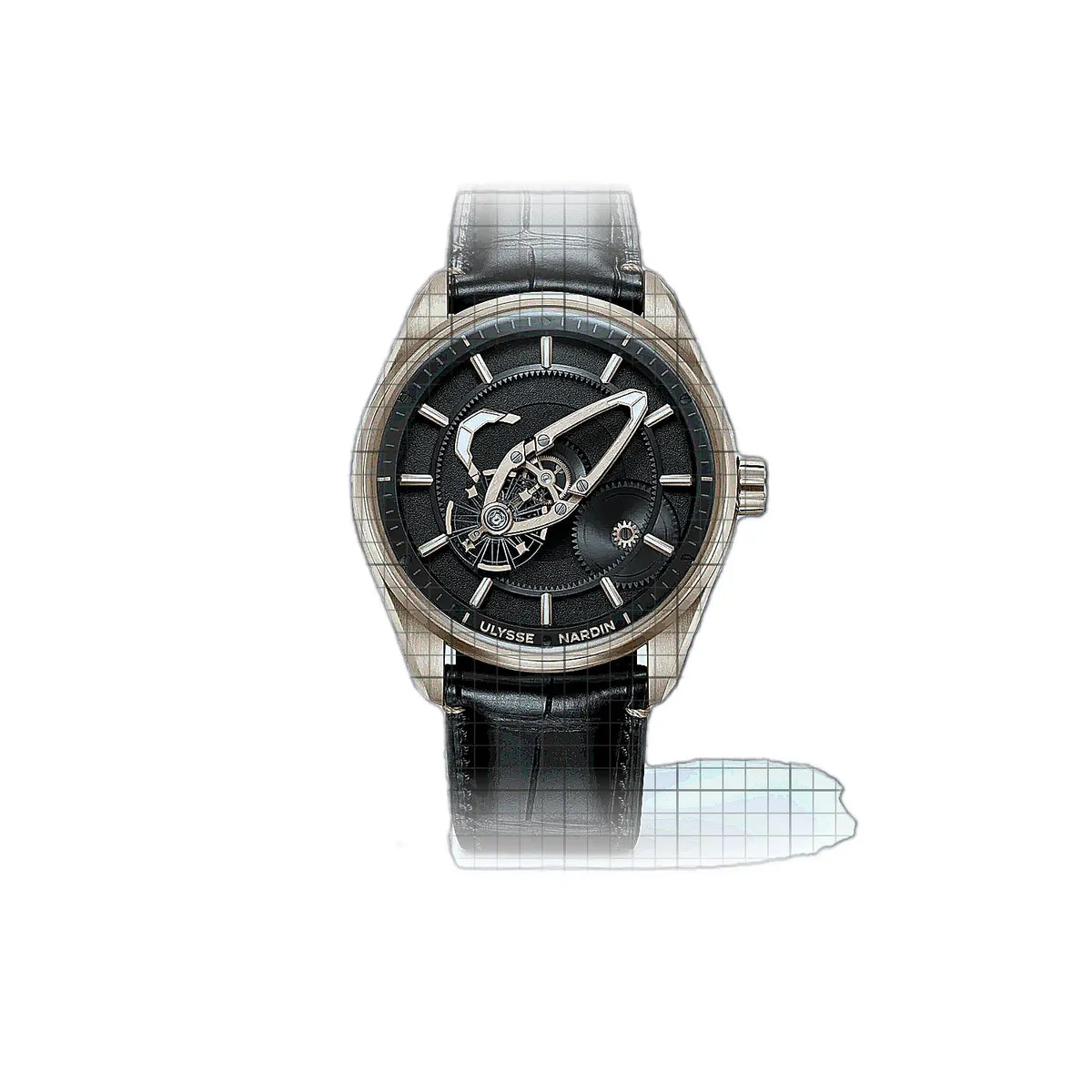 Ulysse Nardin Freak 2322-500-2A/1A Schwarz Zifferblatt Roségold 42 mm Uhr