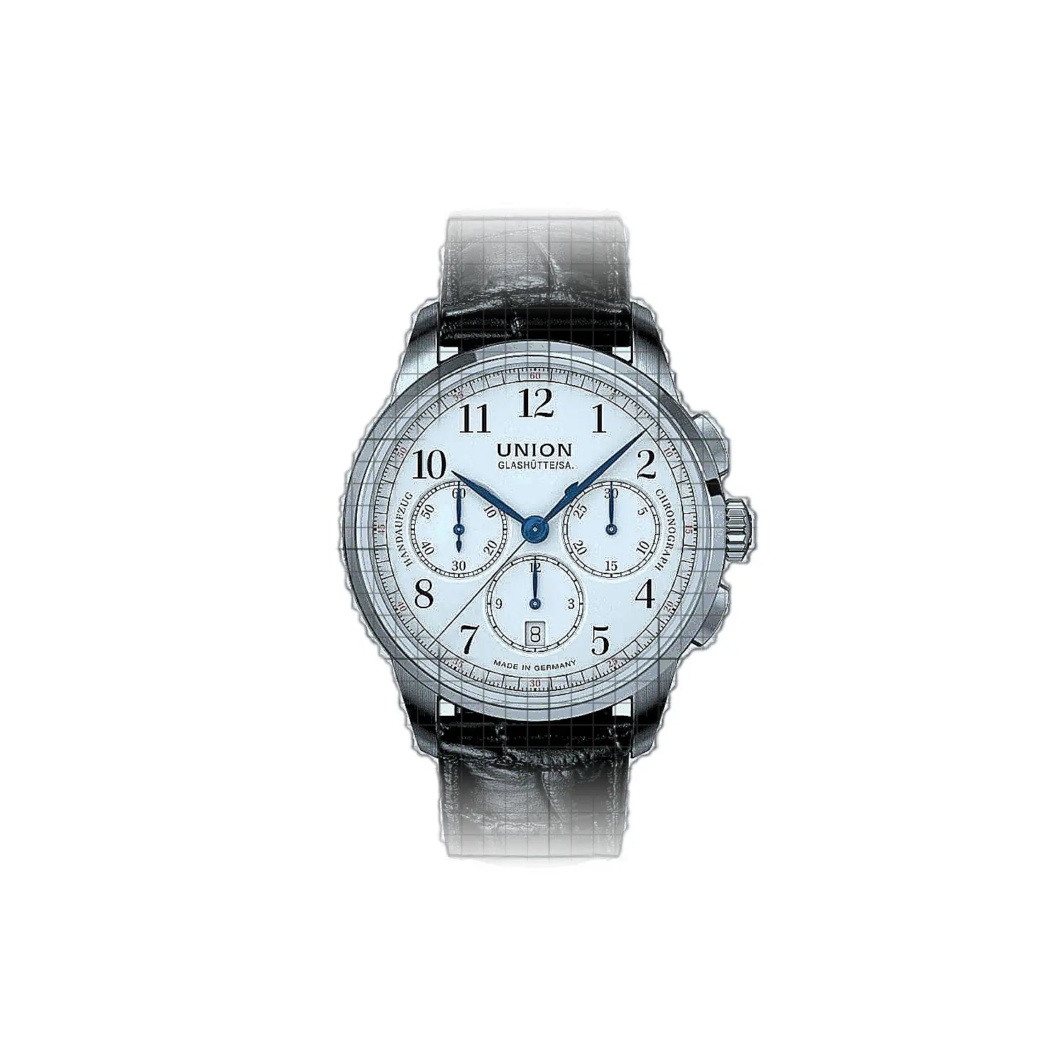 Union Glashütte 1893 Johannes Dürrstein Edition Chronograph 42mm White