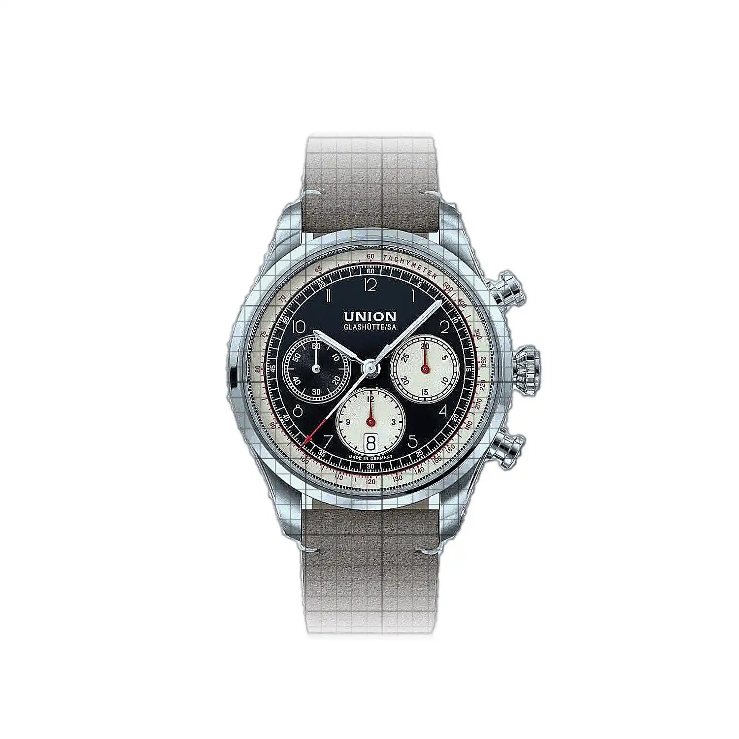 Union Glashütte Belisar Chronograph 44mm Black