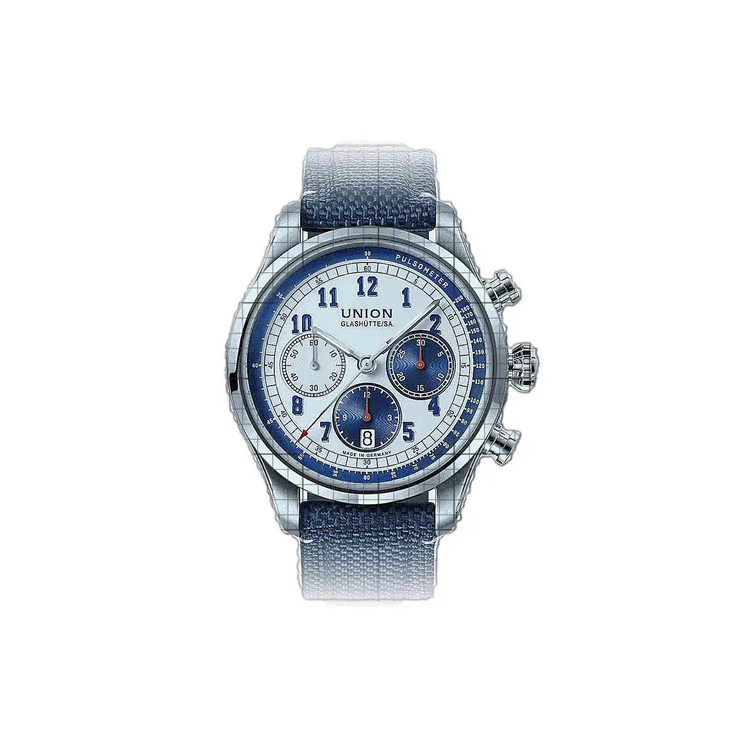 Union Glashütte Belisar Chronograph 44mm White