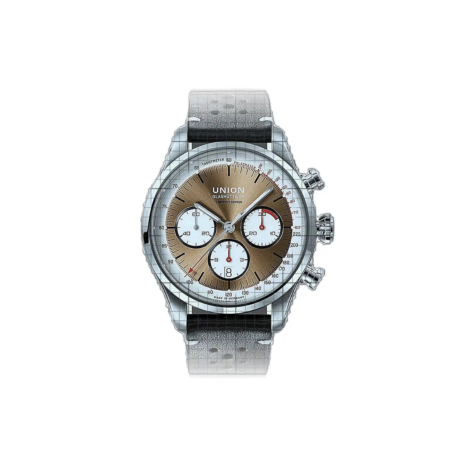 Union Glashütte Belisar Chronograph Limited Edition Silvretta Classic 2024 44mm Brown
