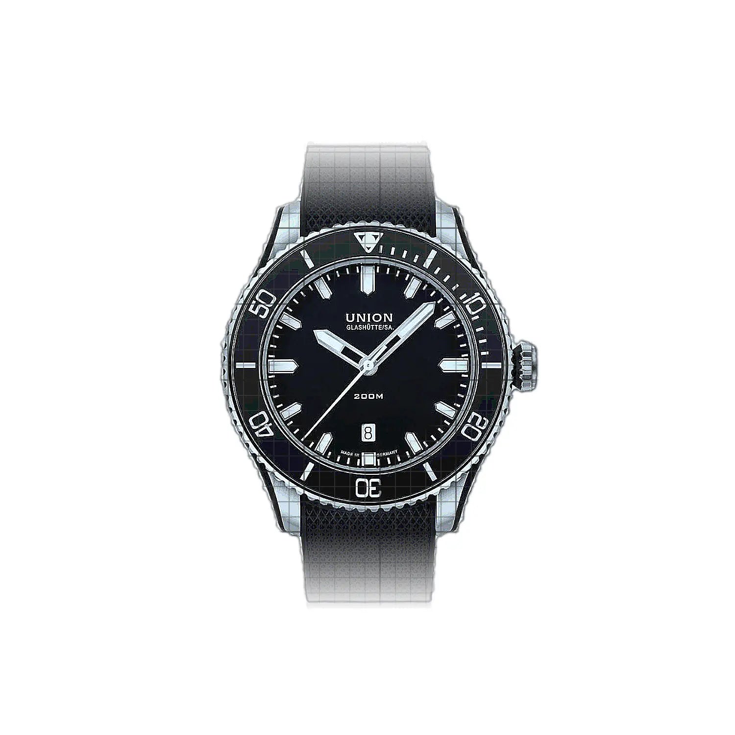 Union Glashütte Belisar Datum Sport 45mm Black