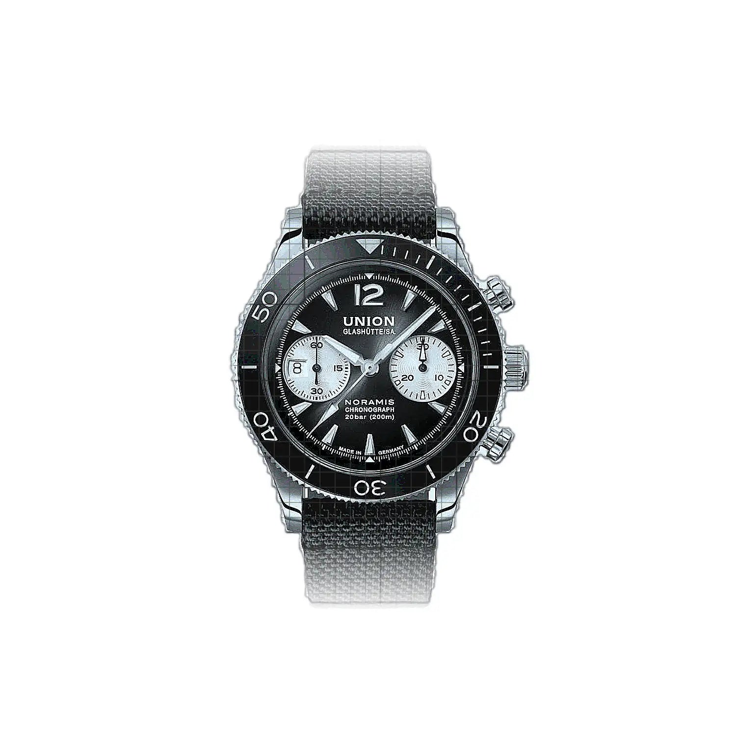 Union Glashütte Noramis Chronograph Sport 43mm Grey