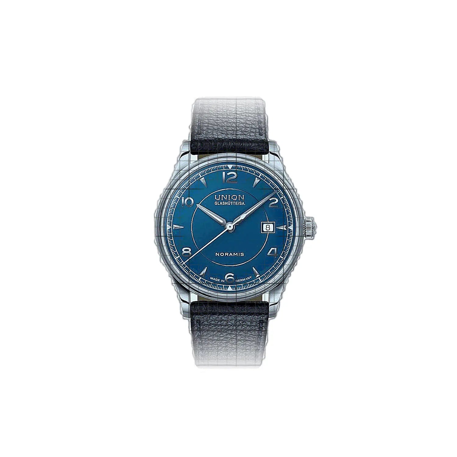 Union Glashütte Noramis Datum 40mm Blue