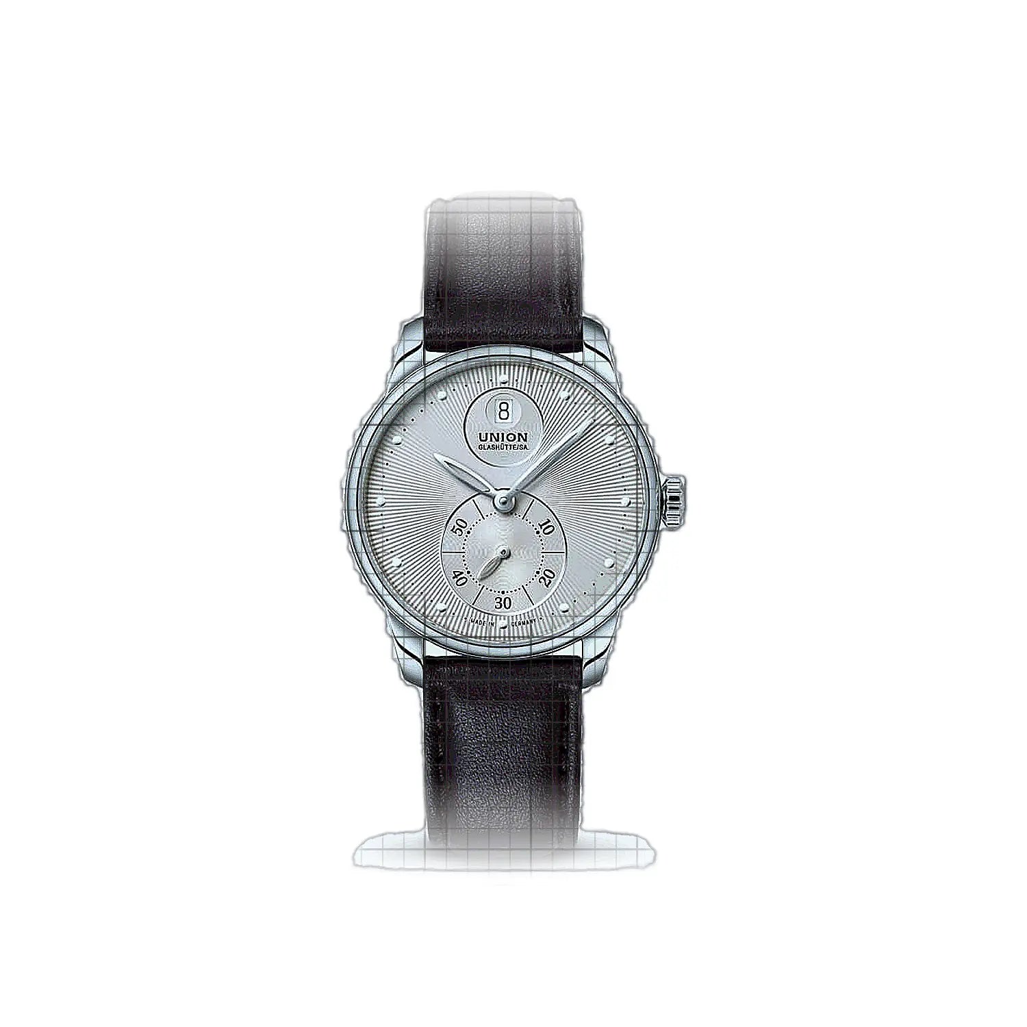 Union Glashütte Seris 36mm Champagne