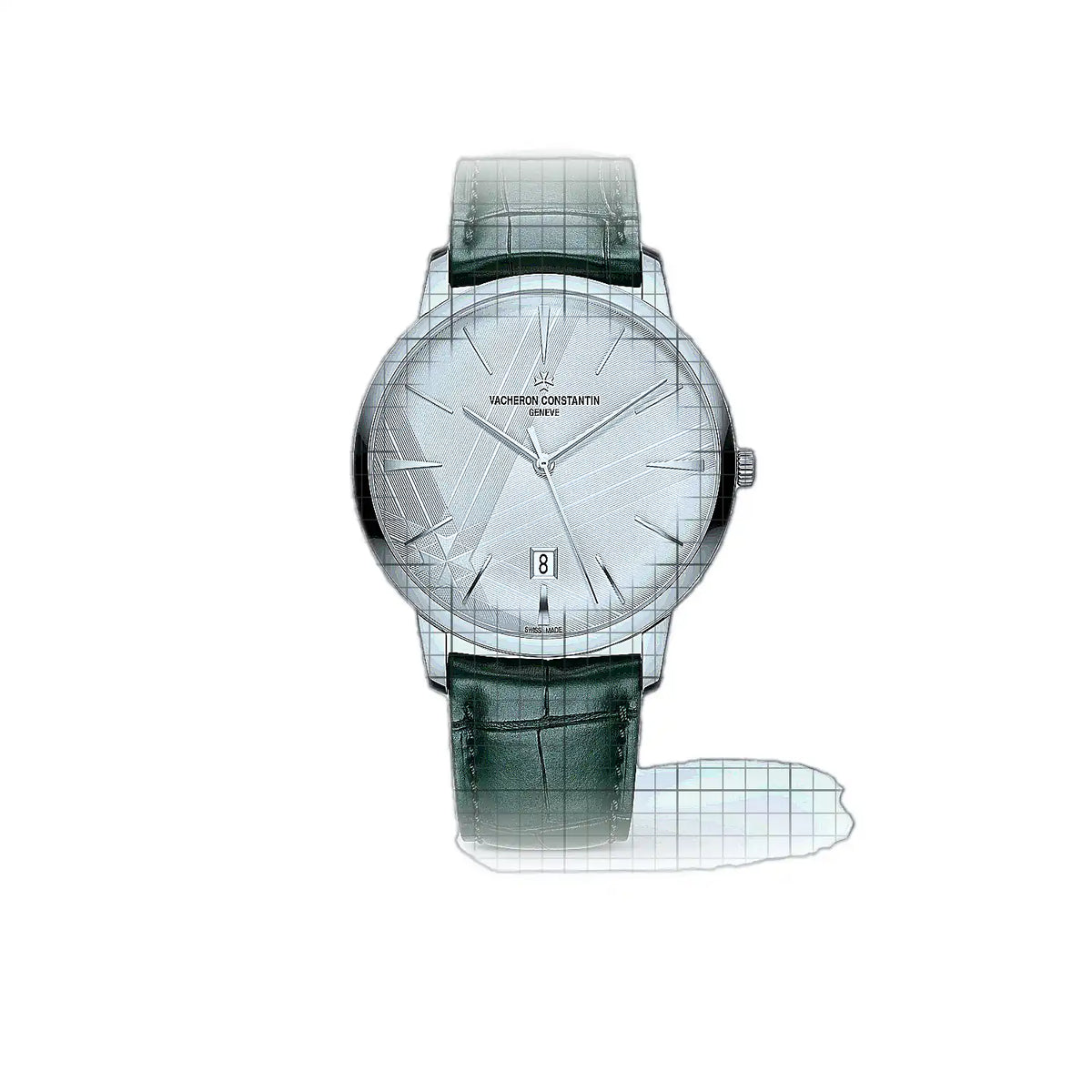 Vacheron Constantin Patrimony X85GH035 Silver Dial White gold 40mm Watch