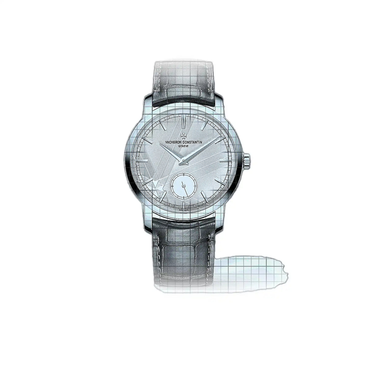 Vacheron Constantin Traditionnelle X82PH062 Silver Dial Platinum 38mm Watch