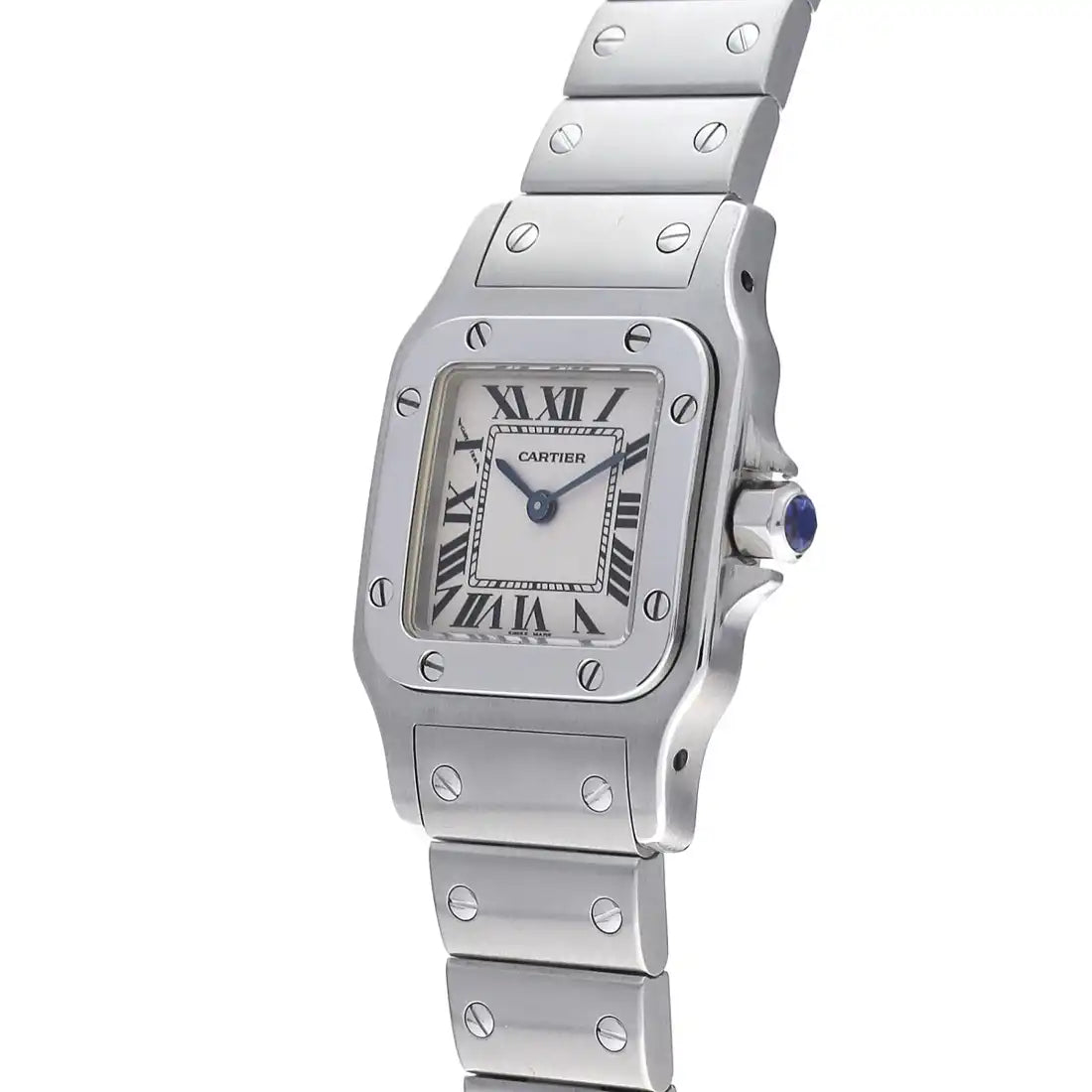 Cartier Santos Quartz Blanc x 35 mm