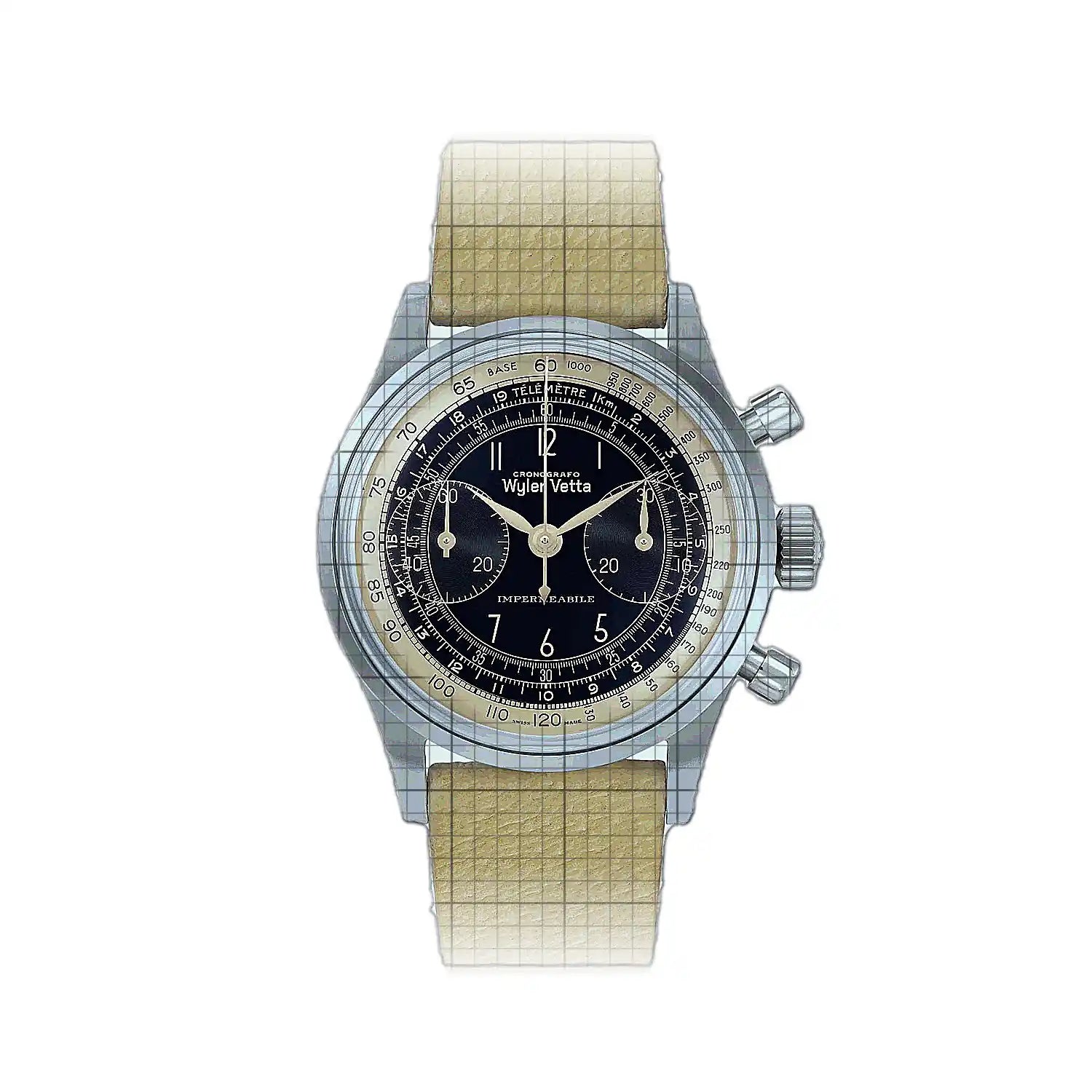 Wyler Vetta Chronographe 38 WV0601K1