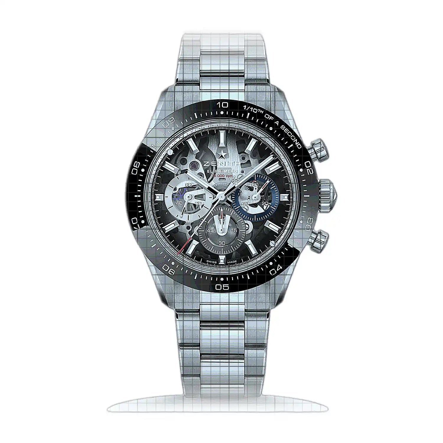 Zenith Chronomaster Sport 03.3130.3600/01.3130 Anthracite Dial Stainless steel 41mm Watch
