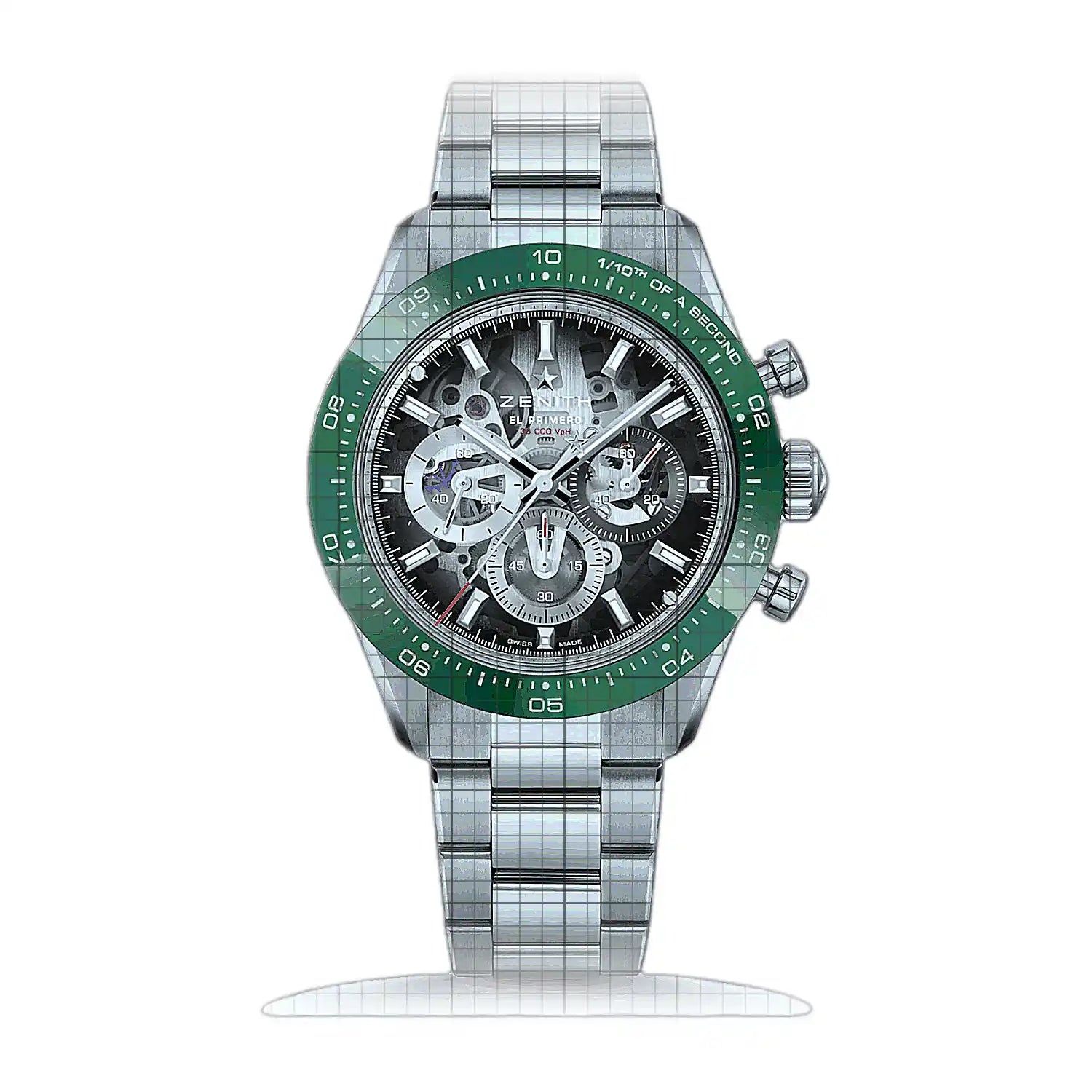 Zenith Chronomaster Sport 03.3131.3600/01.3130 Anthracite Dial Stainless steel 41mm Watch