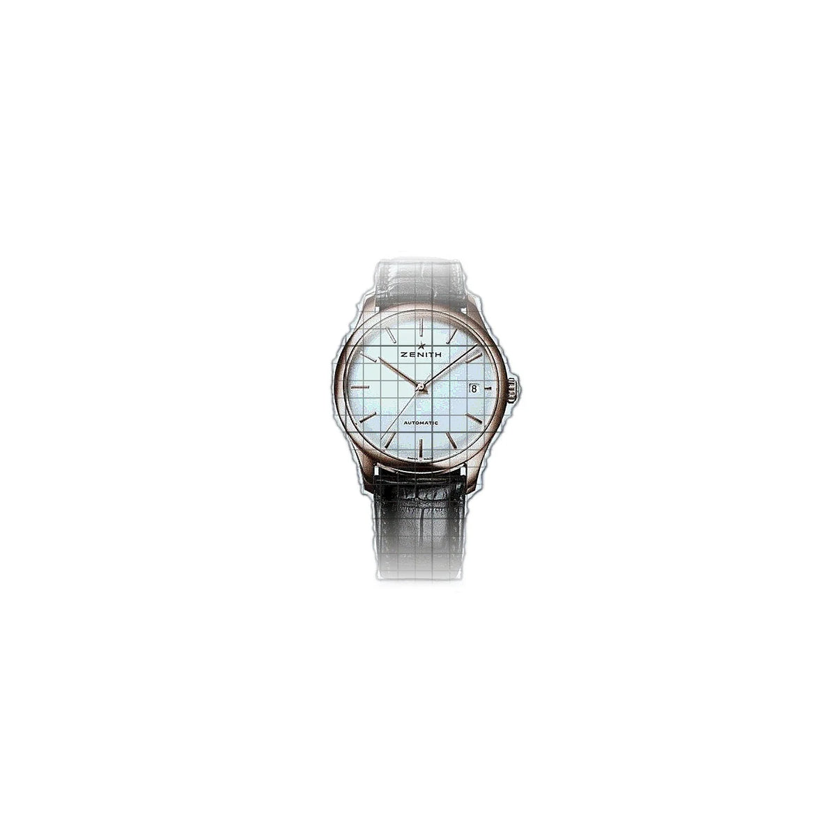 Montre Zenith Elite 18.5000.2572PC/01.C498 à cadran argenté Or rose, 38 mm