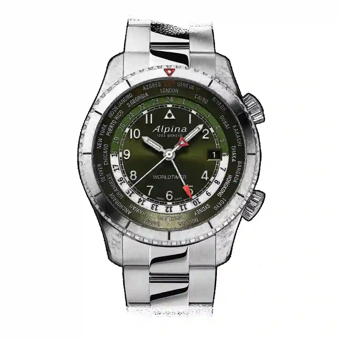 Alpina Startimer Quartz Green 41mm