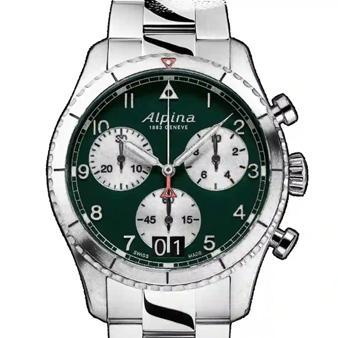 Alpina Startimer Quartz Green 41mm