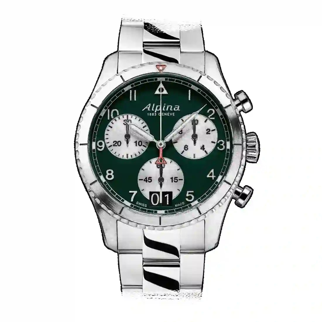 Alpina Startimer Quartz Green 41mm