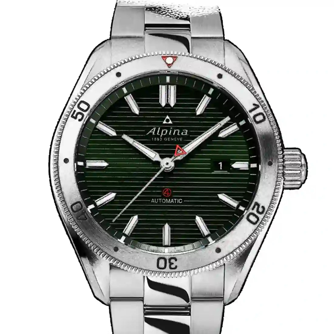 Alpina Alpiner Automatic Groen 44 mm