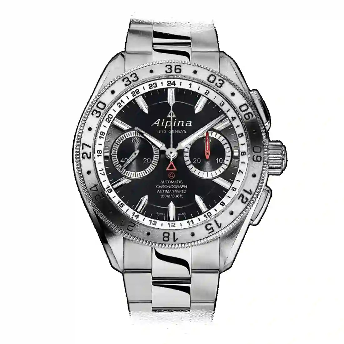 Alpina Alpiner Automatic Grijs 44 mm