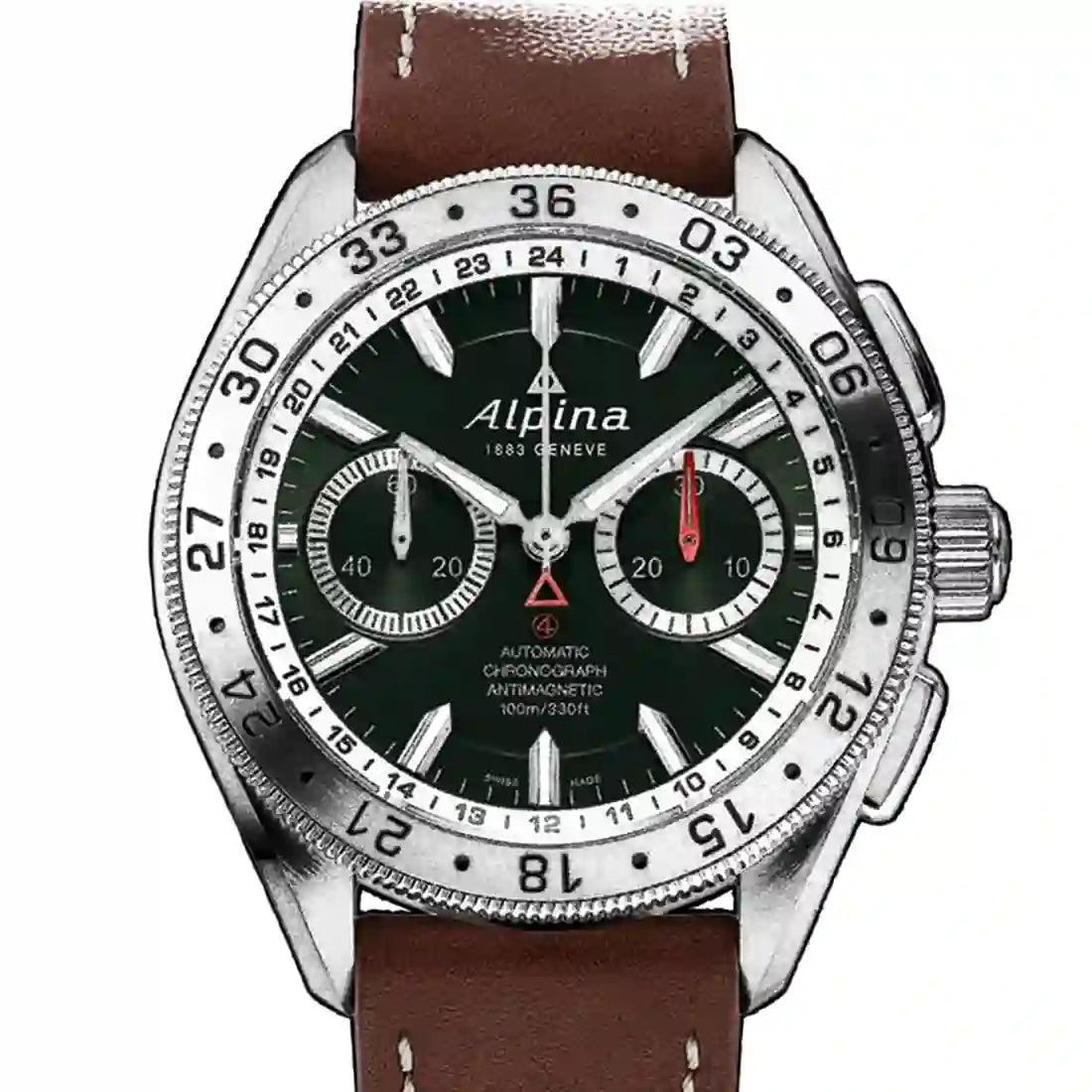 Alpina Alpiner Automatic Groen 44 mm