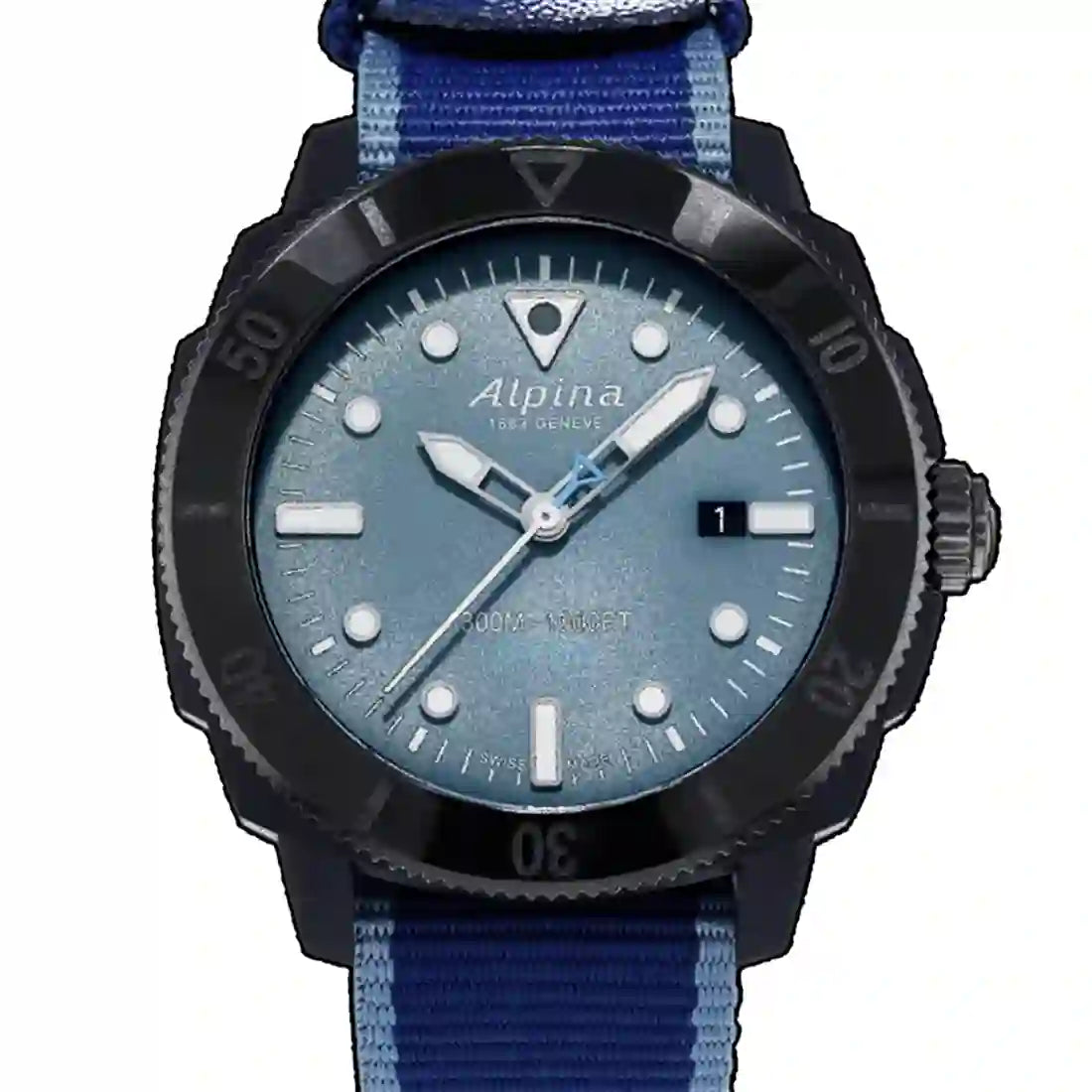 Alpina Seastrong Automatic Blue 44 mm