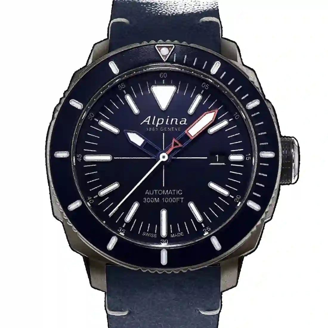 Alpina Seastrong Automatic Blue 44 mm