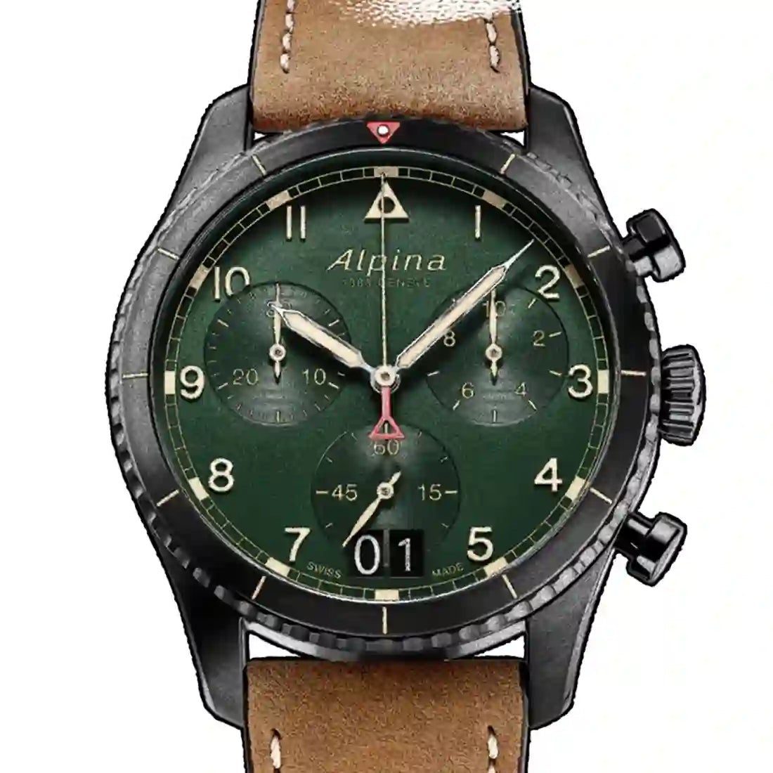 Alpina Startimer Quartz Green 41 mm