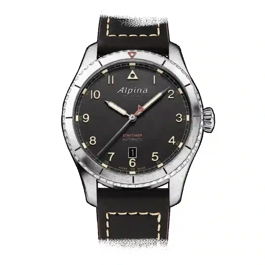 Alpina Startimer Automatic Zwart 41 mm