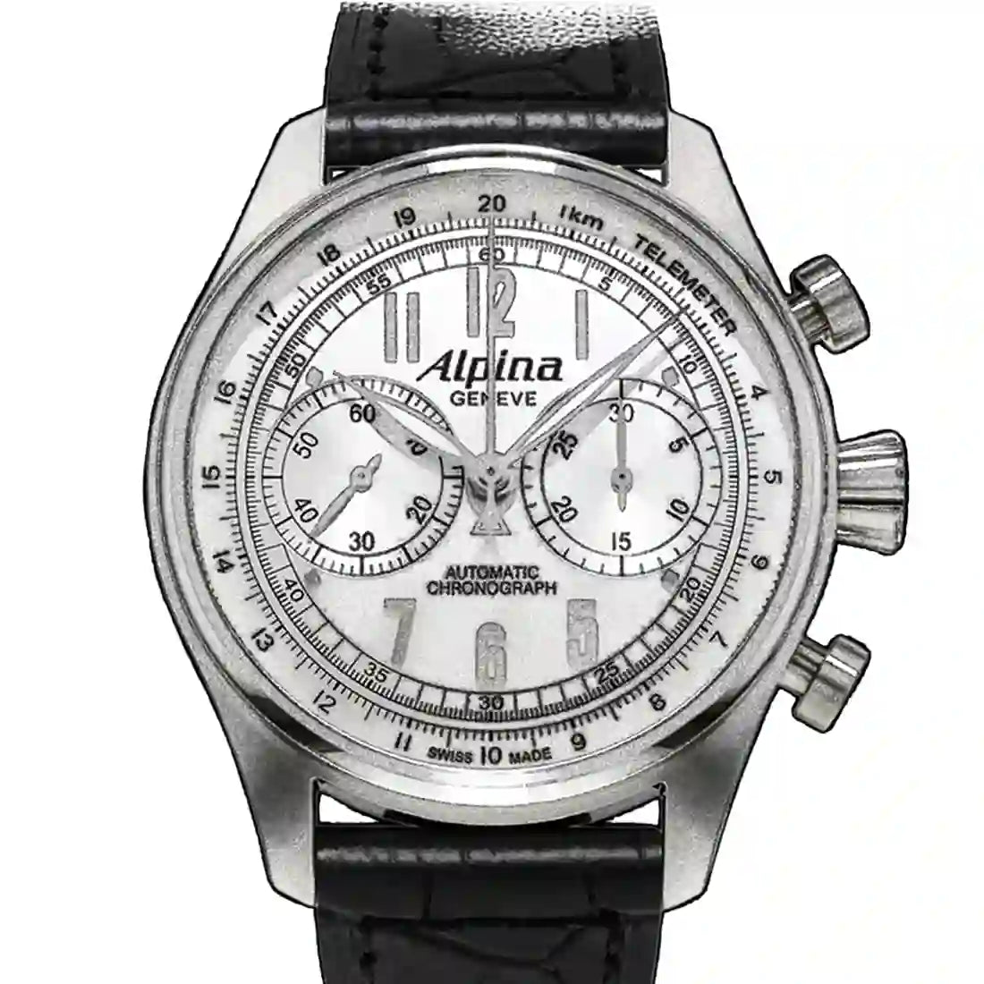 Alpina Startimer Automatic Zilver 44 mm