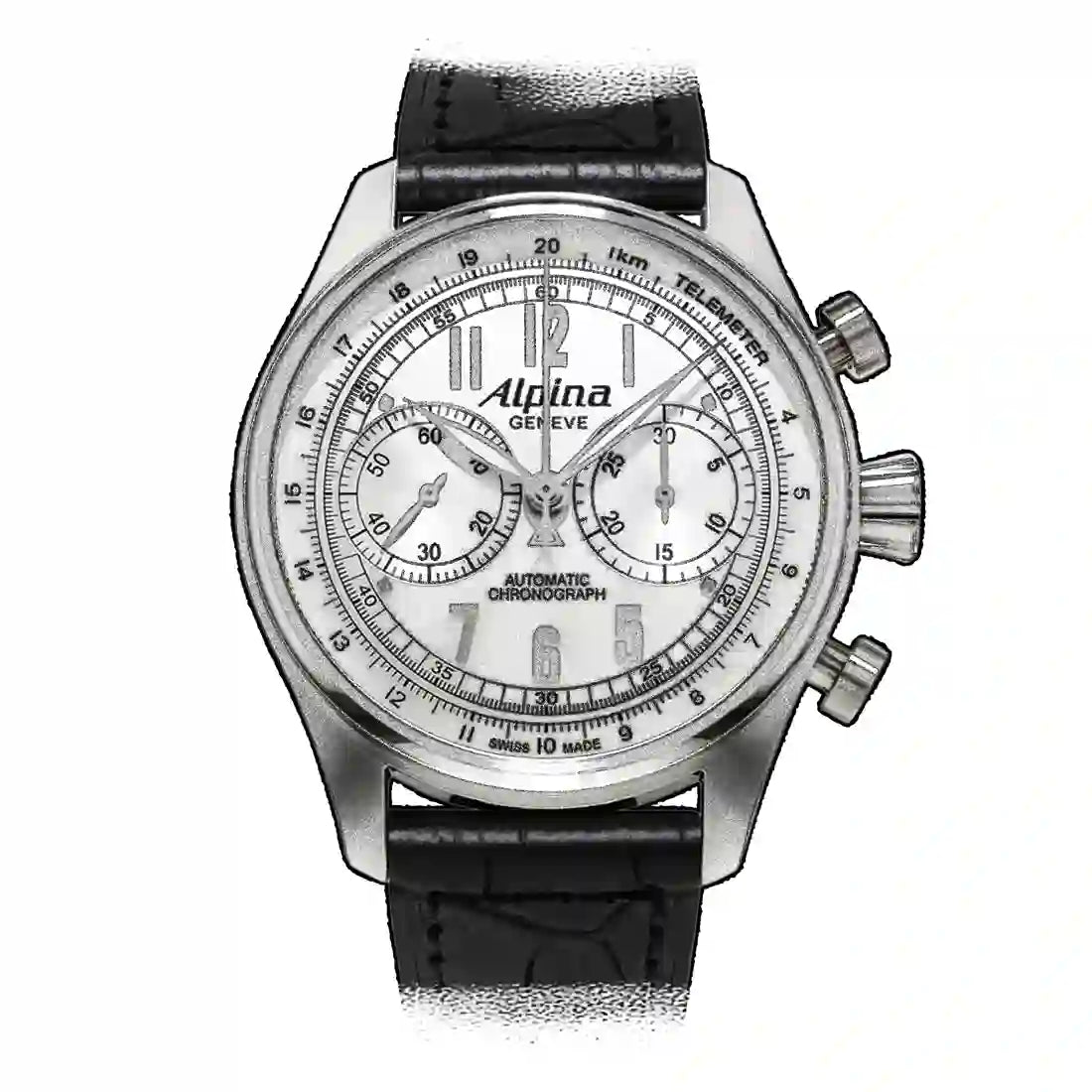 Alpina Startimer Automatic Zilver 44 mm