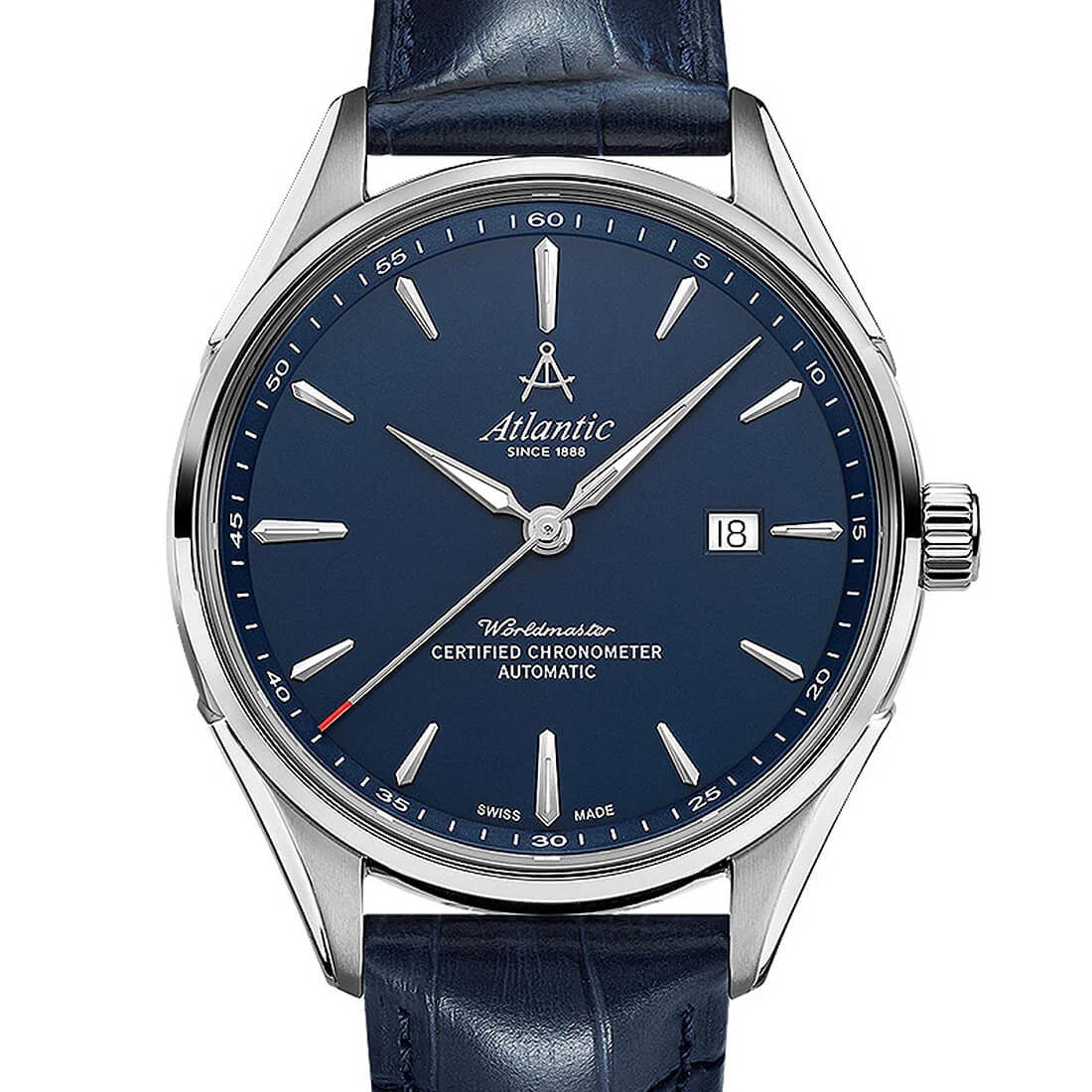 Montre Atlantic Atlantic Worldmaster Automatique Bleu 42mm