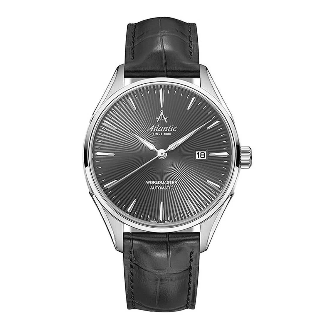 Montre Atlantic Worldmaster Automatique Gris 42mm