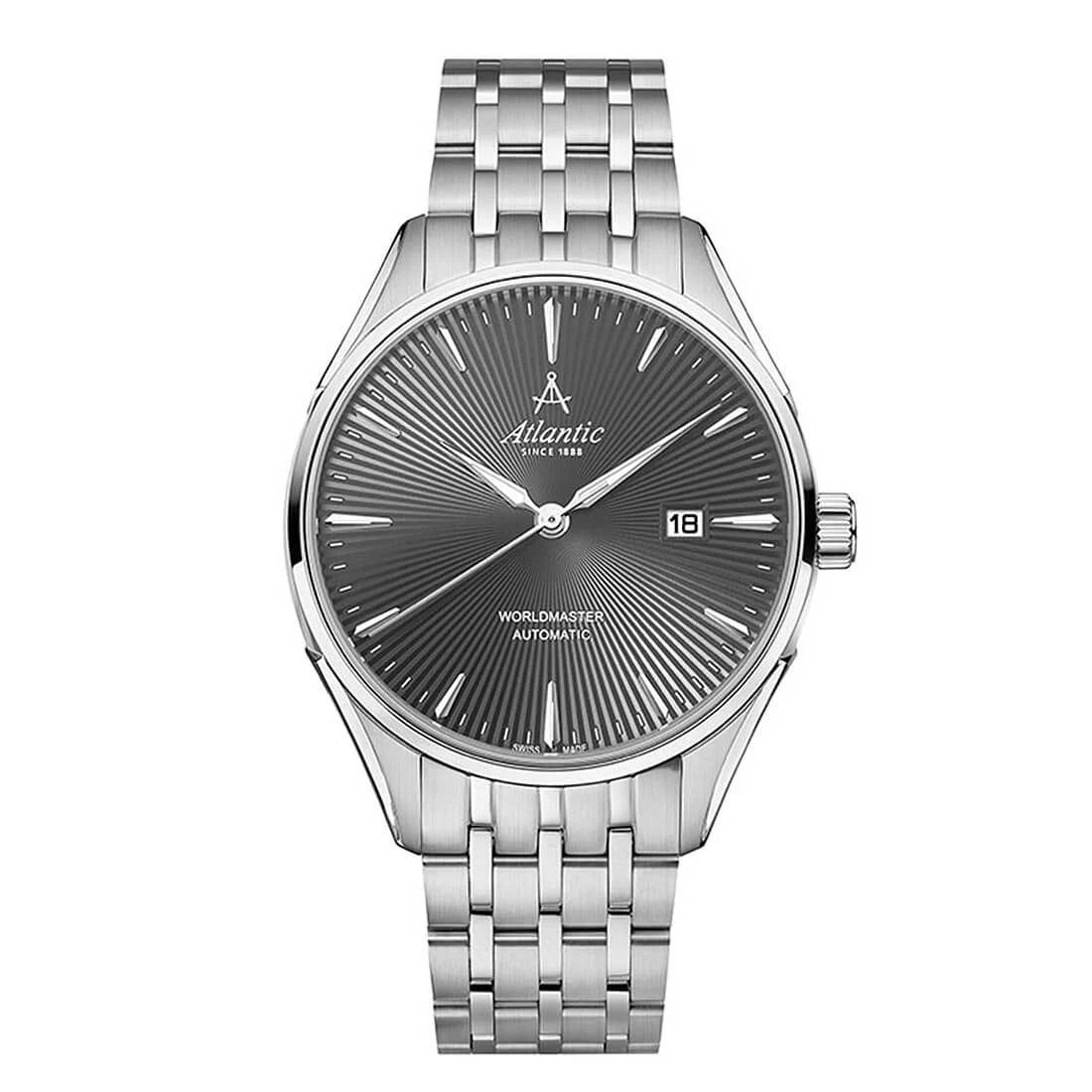Montre Atlantic Worldmaster Automatique Gris 42mm