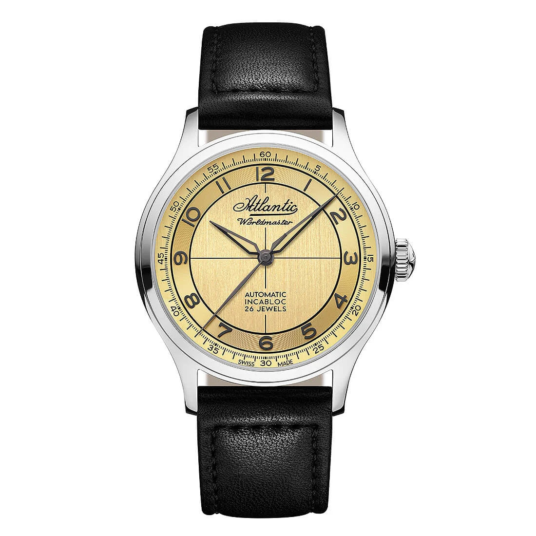 Montre Atlantic Worldmaster Automatique Or 39mm