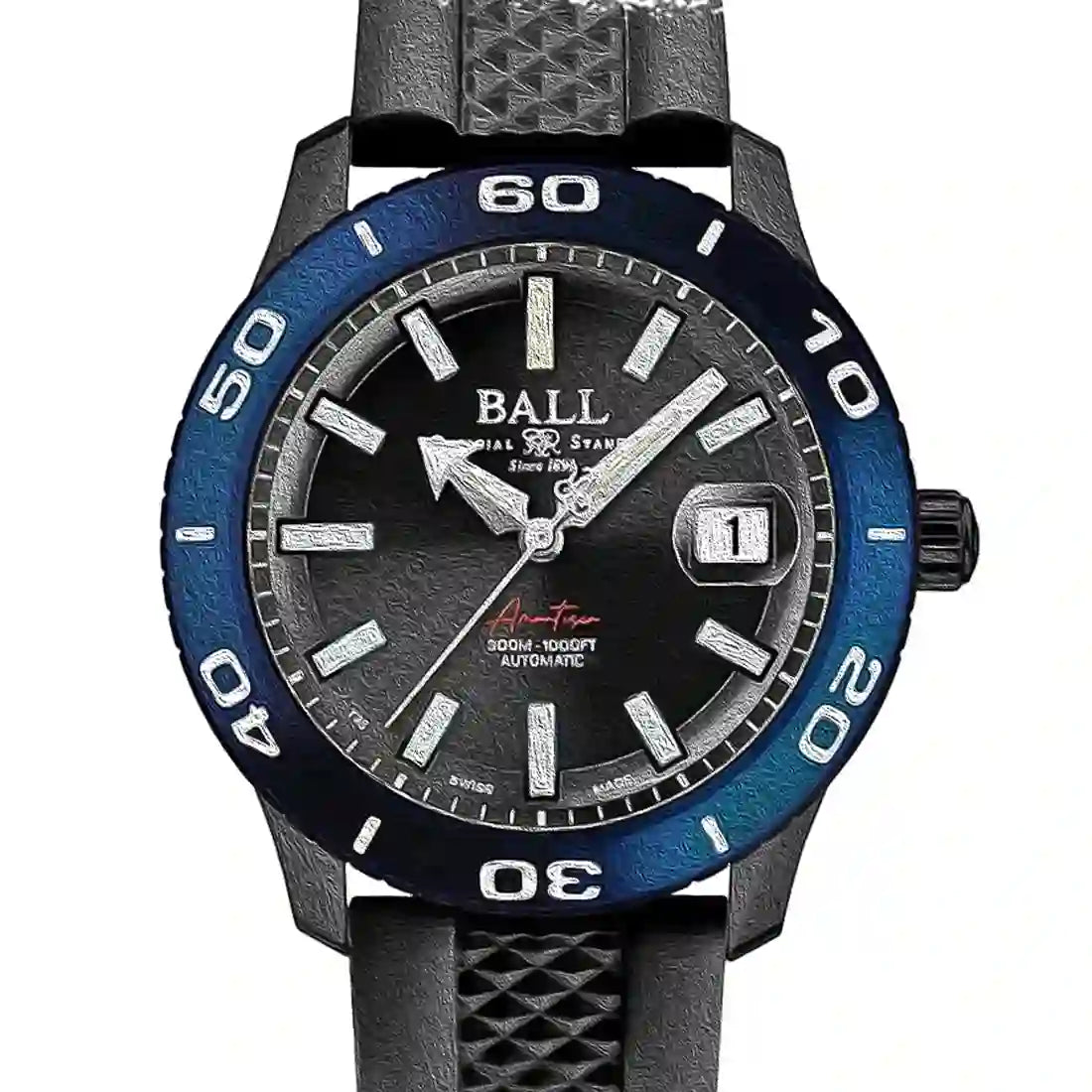 BALL Watch Fireman Automatique Noir